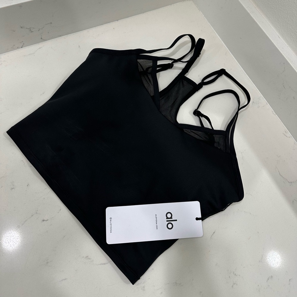 Alo yoga airlift double check bra tank NWT